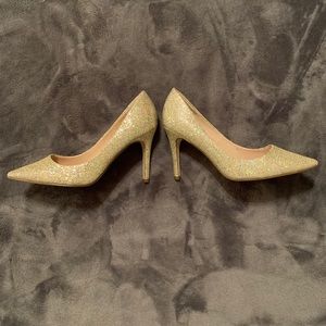 Adriana Papell wedding shoes
